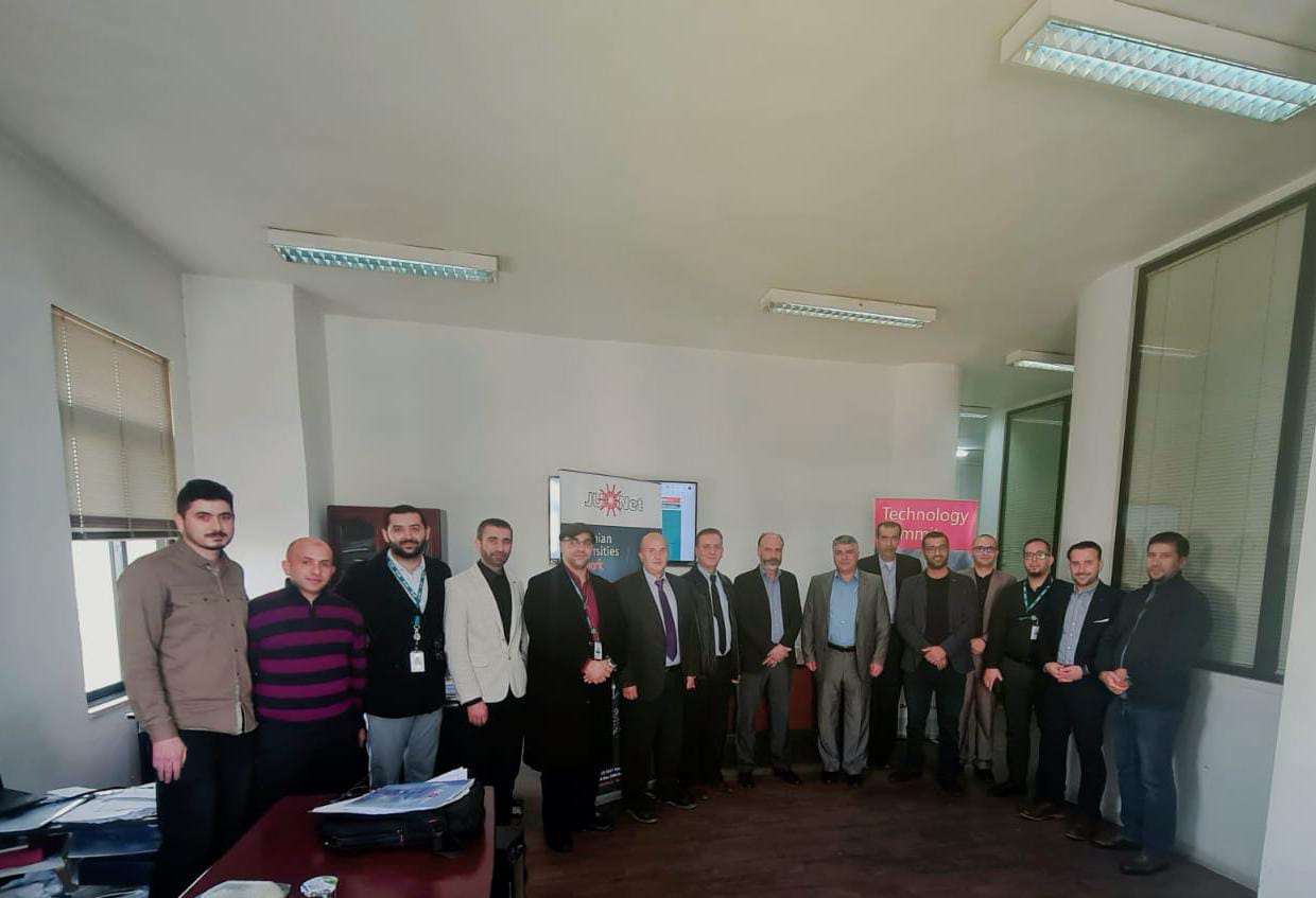 Junet and Jordanian Universities TAC Meeting with STS Company